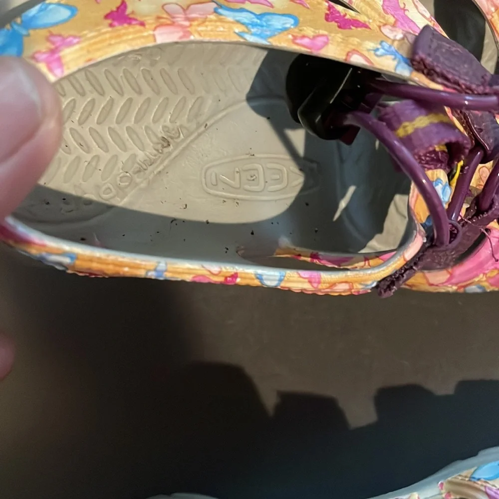 Keen Kids Floral Pink Purple Blue Sandals